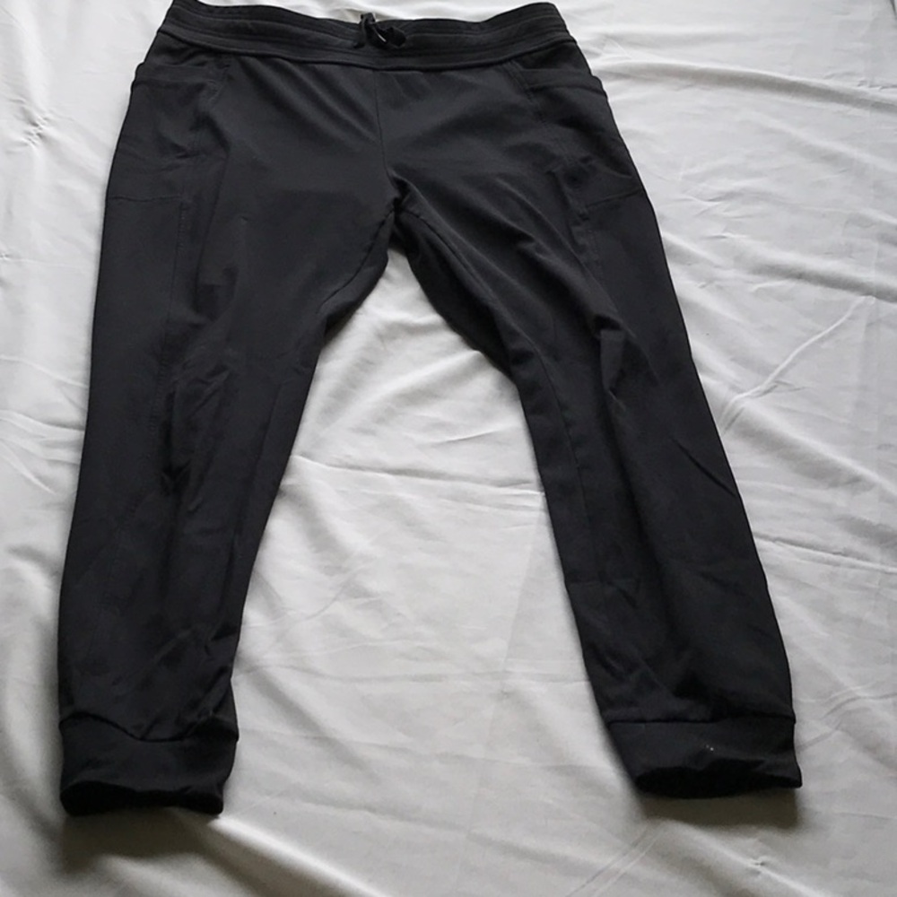 Men's Black Performance Jogger Pants